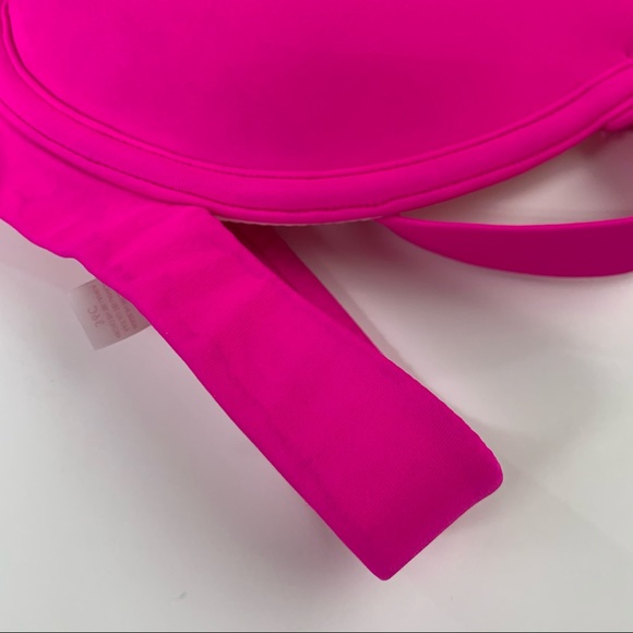 Victorias Secret Bikini Top 36C Hottie Halter Pink - Picture 4 of 15